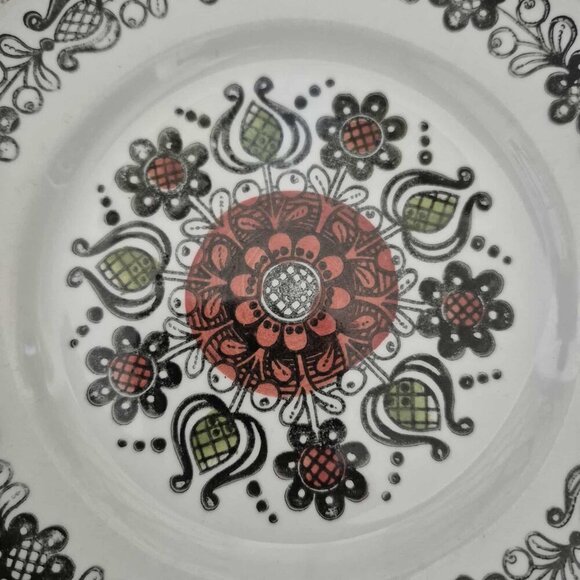 Vintage Broadhurst Kathie Winkle Small Dish & Bowl Set - Romany Pattern - Picture 8 of 10